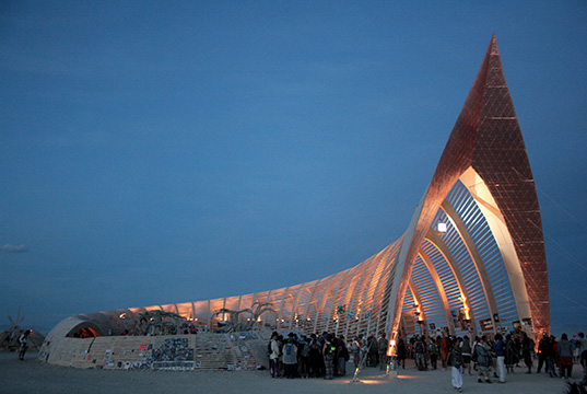 The Temple of Promise Burning Man 2015