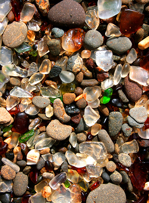 Glass Beach, California