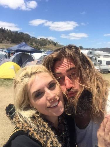 Photo of girl and guy festival australia
