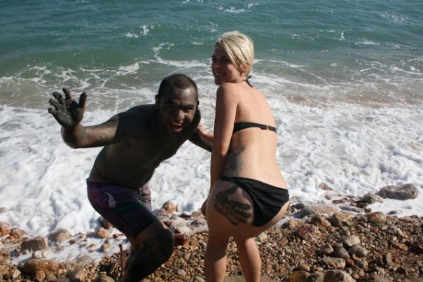 Having a smack at the Dead Sea