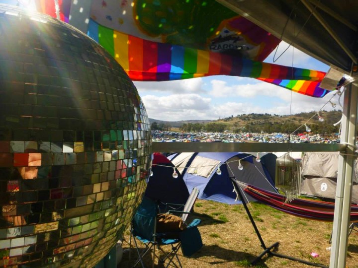 Festival camping